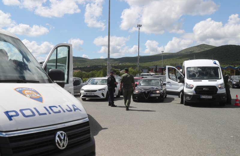 Navijači kod Dugopolja
