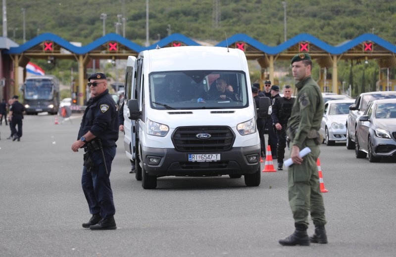Navijači kod Dugopolja