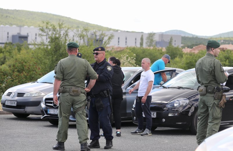 Navijači kod Dugopolja