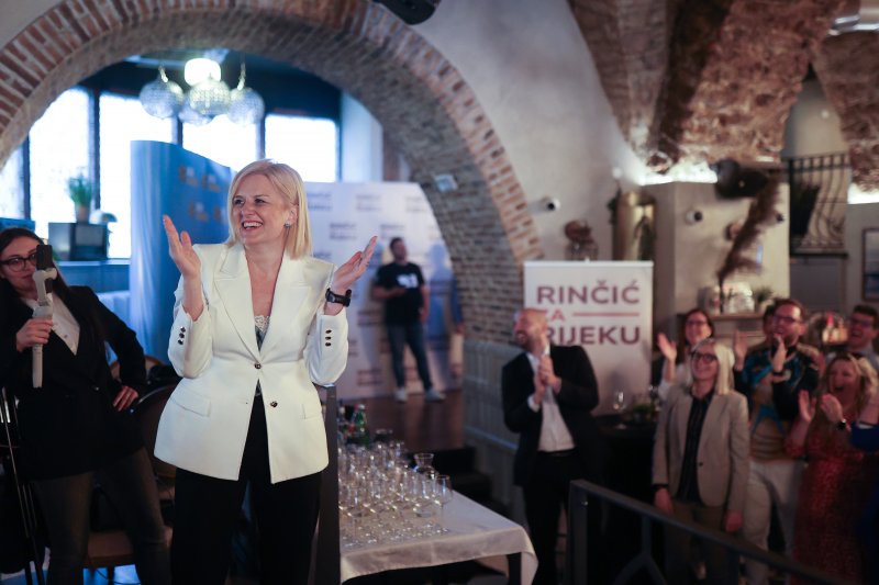 U stožeru Ive Rinčić u Rijeci ima razloga za slavlje