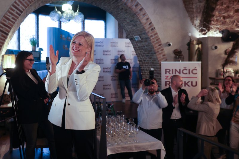 U stožeru Ive Rinčić u Rijeci ima razloga za slavlje