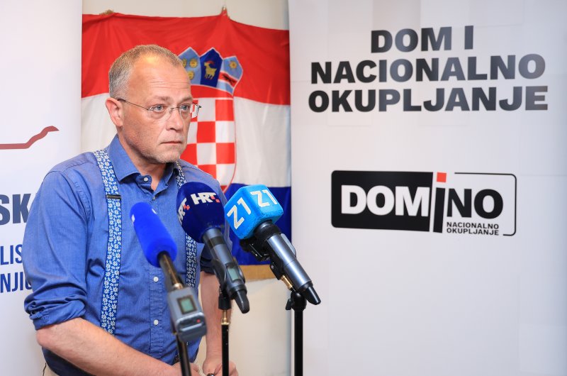 Zlatko Hasanbegović u stožeru Tomislava Jonjića koji nije uspio ući u drugi krug