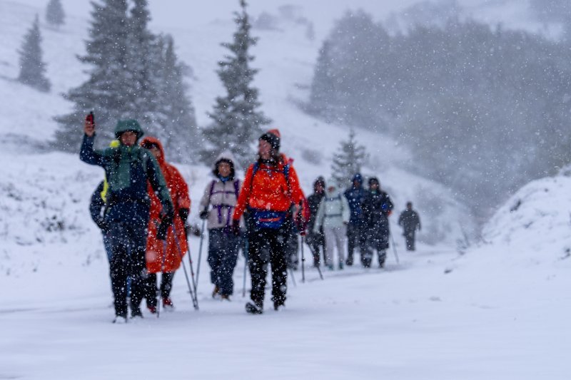 Snijeg pao u Nacionalnom parku Sjeverni Velebit