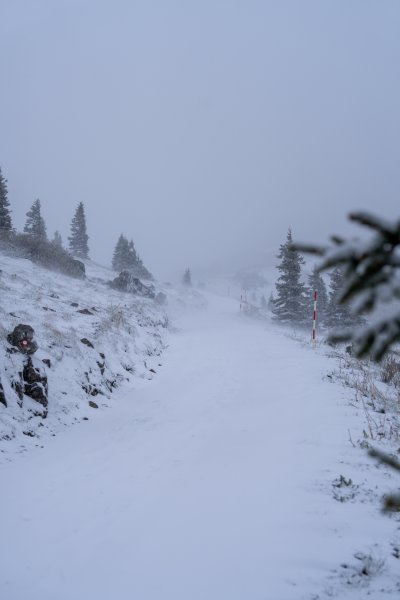 Snijeg pao u Nacionalnom parku Sjeverni Velebit