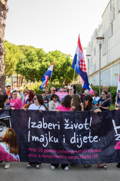 Hod za život, obitelj i Hrvatsku održan u Zadru
