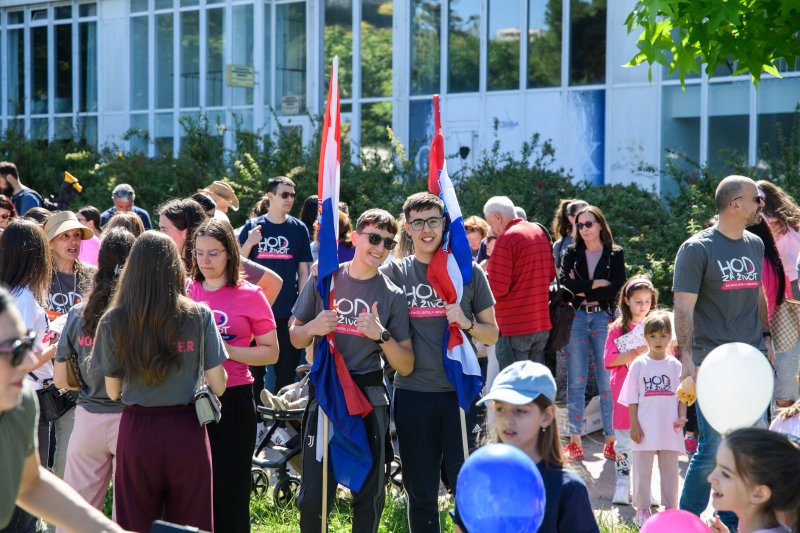 Hod za život, obitelj i Hrvatsku održan u Zadru