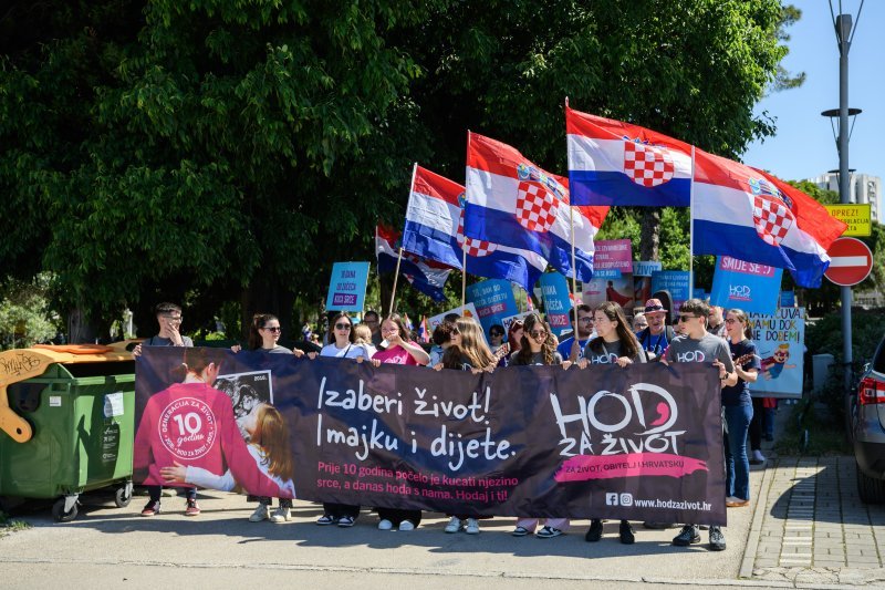Hod za život, obitelj i Hrvatsku održan u Zadru