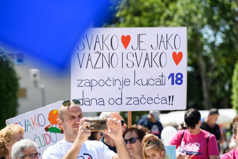 Hod za život, obitelj i Hrvatsku održan u Zadru