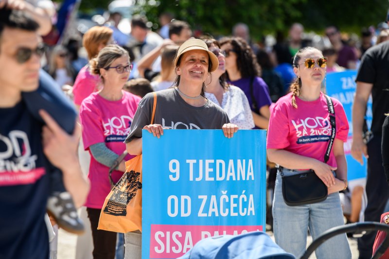 Hod za život, obitelj i Hrvatsku održan u Zadru