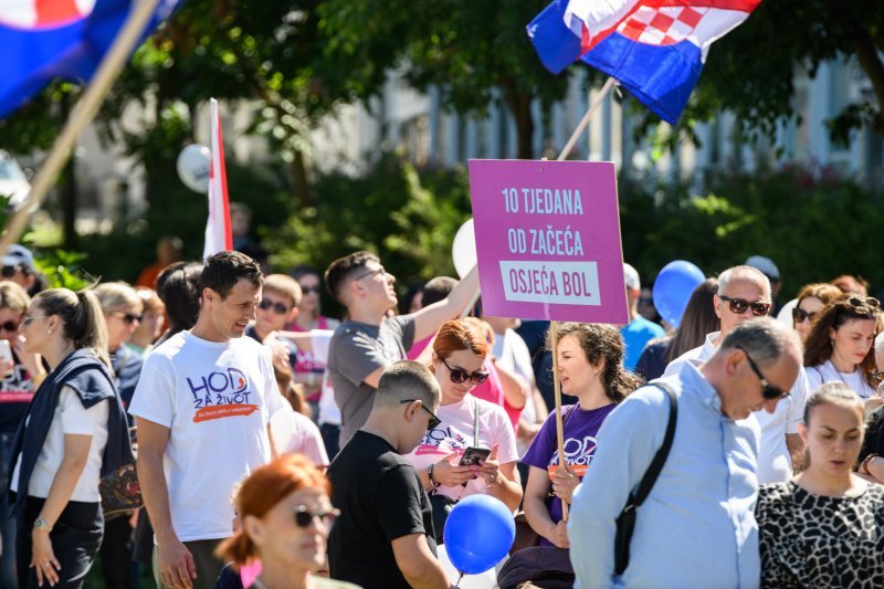 Hod za život, obitelj i Hrvatsku održan u Zadru