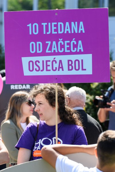 Hod za život, obitelj i Hrvatsku održan u Zadru