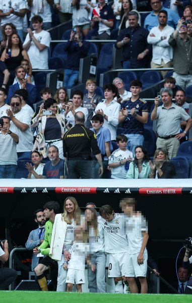 Luka Modrić s obitelji
