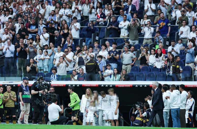 Luka Modrić s obitelji