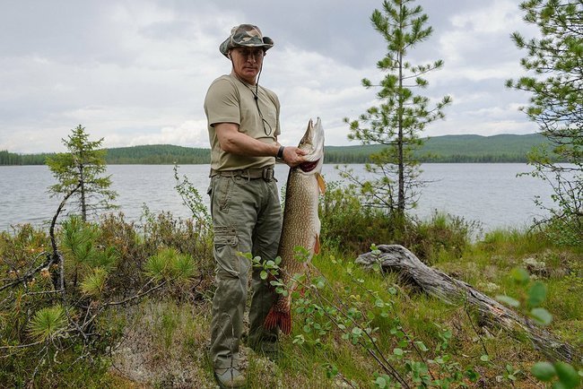 Vladimir Putin na odmoru