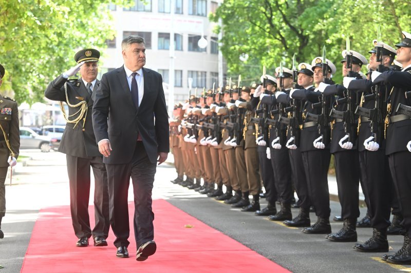 Plenković i Milanović na Danu Hrvatske vojske