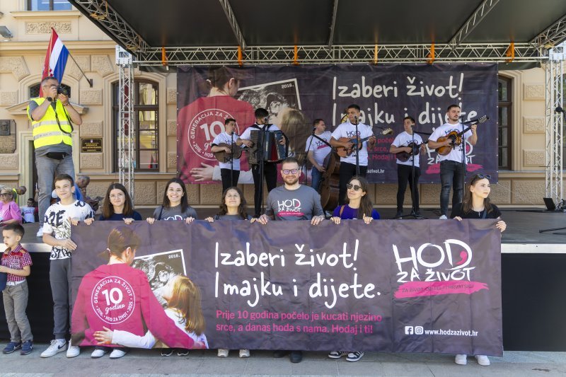 Hod za život u Vinkovcima