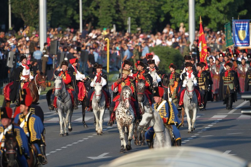 Vojni mimohod u Zagrebu 2015.