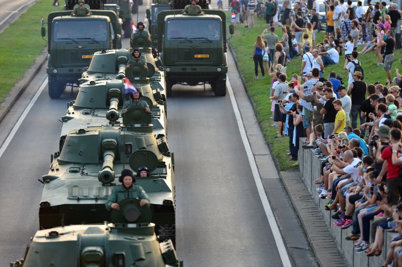 Vojni mimohod u Zagrebu 2015.