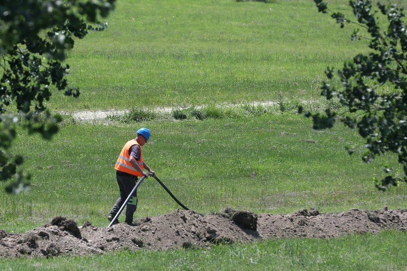 Pripreme za Thompsonov koncert na Hipodromu