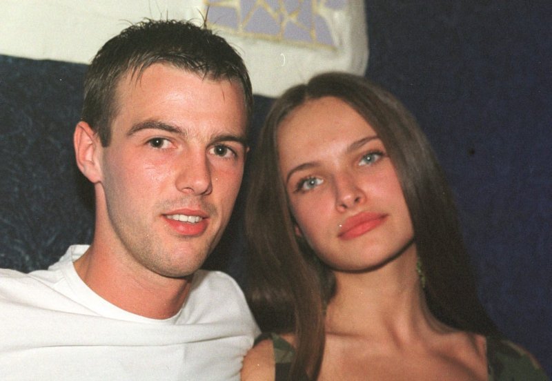 Ljupka Gojić Mikić i suprug Mihael Mikić, 2001.