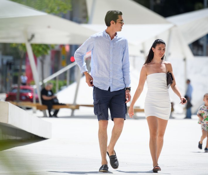 Ulična moda u Šibeniku