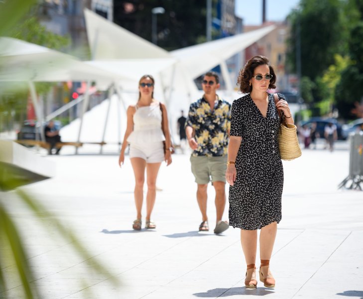 Ulična moda u Šibeniku