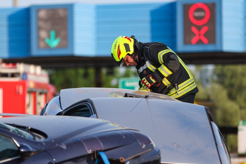 Vježba 'Sigurnost '25' na autocesti kod Sv. Helene