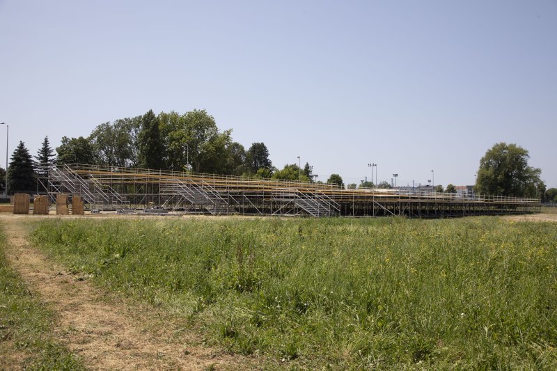 Radovi na Hipodromu za koncert Marka Perkovića Thompsona