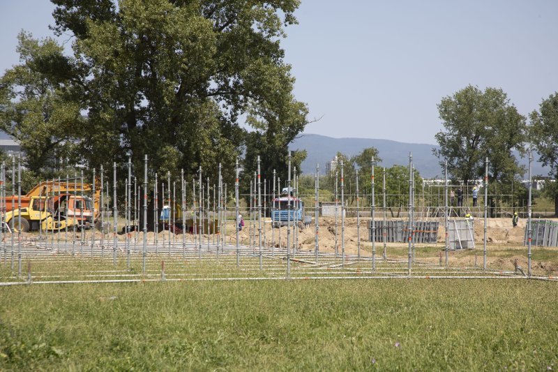 Radovi na Hipodromu za koncert Marka Perkovića Thompsona