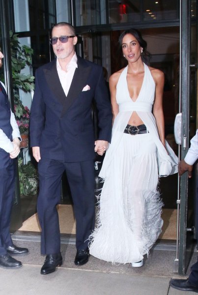 Brad Pitt i Ines de Ramon