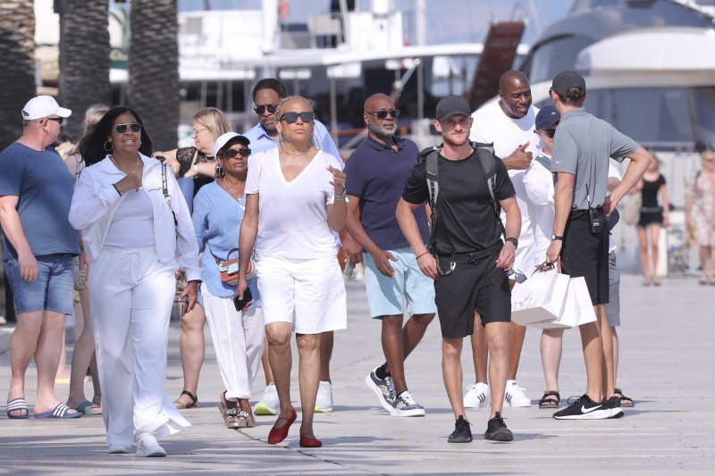 Magic Johnson s obitelji i prijateljima u Trogiru