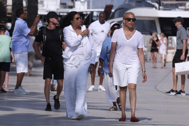 Magic Johnson s obitelji i prijateljima u Trogiru