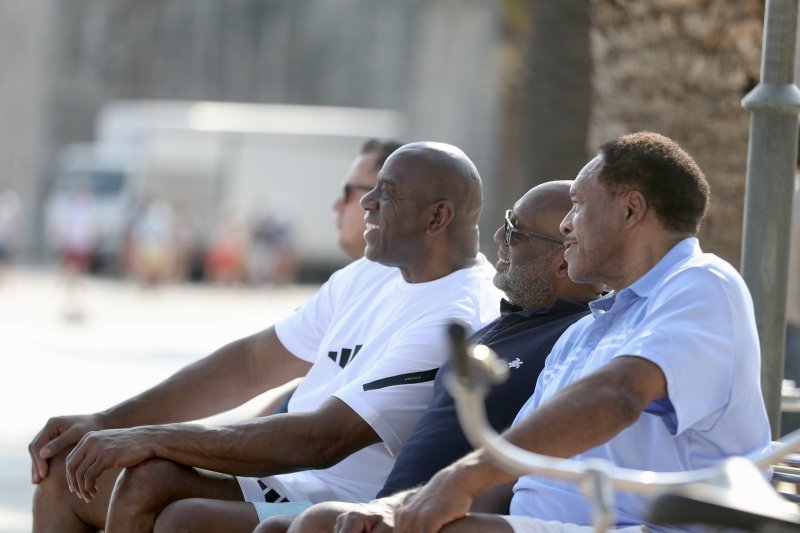 Magic Johnson s obitelji i prijateljima u Trogiru