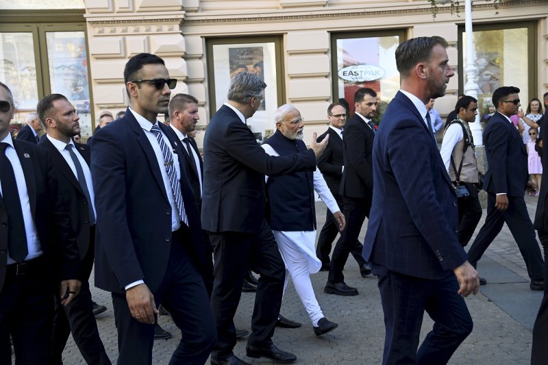 Narendra Modi i Andrej Plenković prošetali Zagrebom