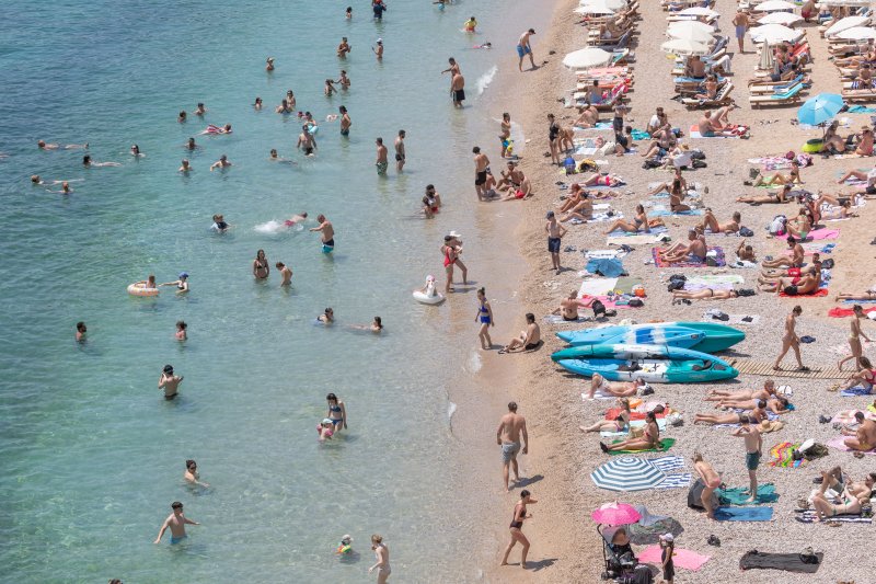 Dubrovnik: Pune plaže i turističke gužve u gradu