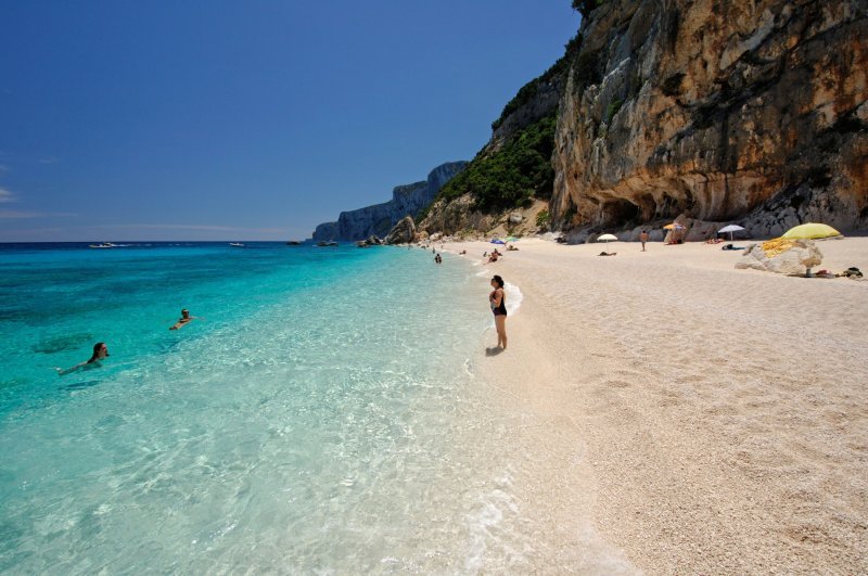 Plaža Cala dei Gabbiani, Baunei, Sardinija