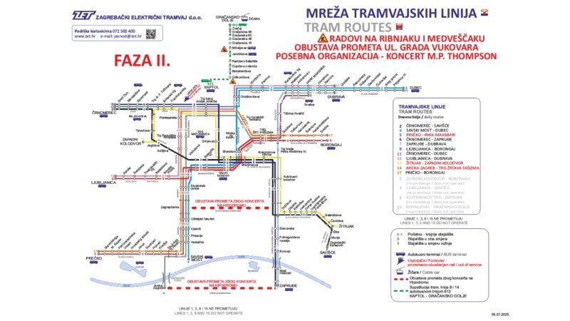 Grad Zagreb i pripreme uoči koncerta Marka Perkovića Thompsona na Hipodromu