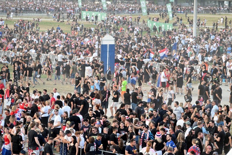 Hipodrom uoči koncerta Marka Perkovića Thompsona