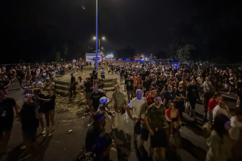Veliki zastoj na Mostu slobode