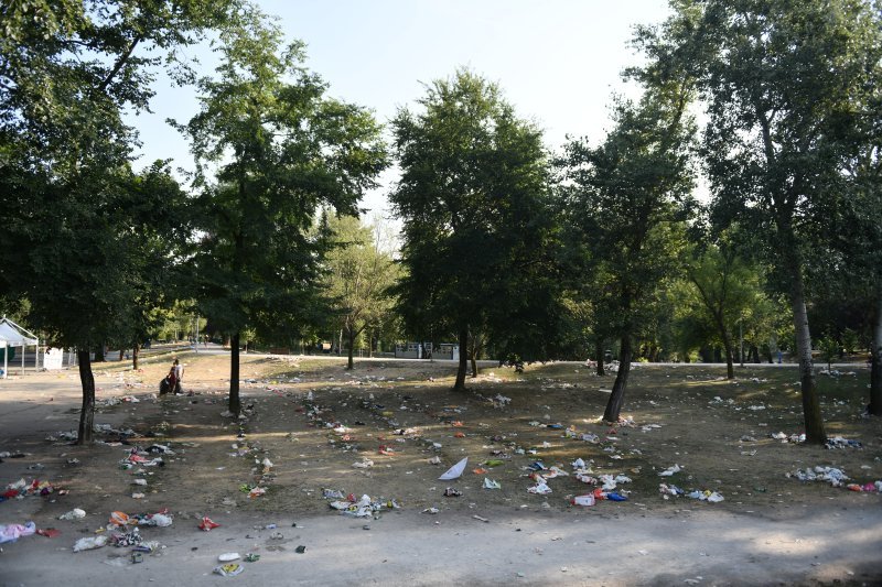 Bundek u jutro nakon Thompsonova koncerta