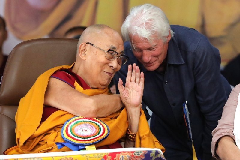 Richard Gere i Dalaj Lama
