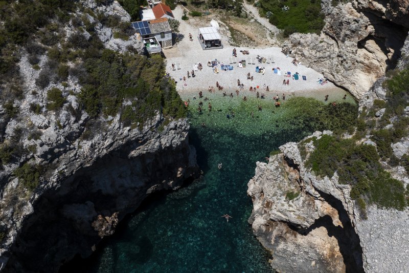 Uvala Stiniva na otoku Visu