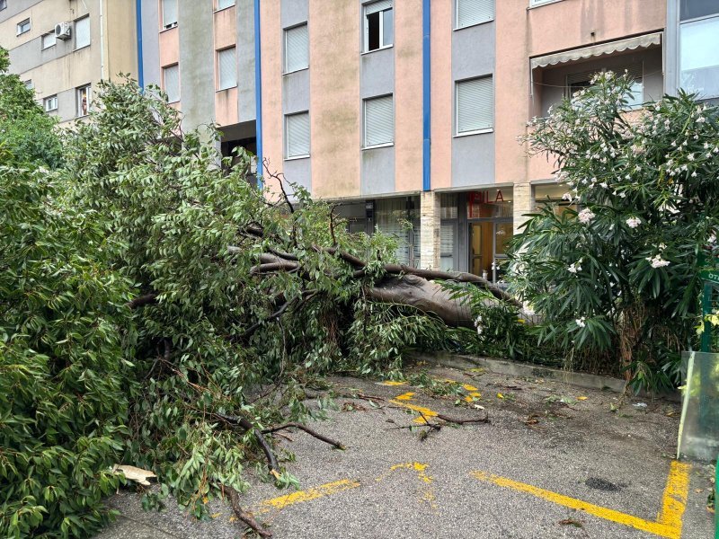Nevrijeme u Splitu