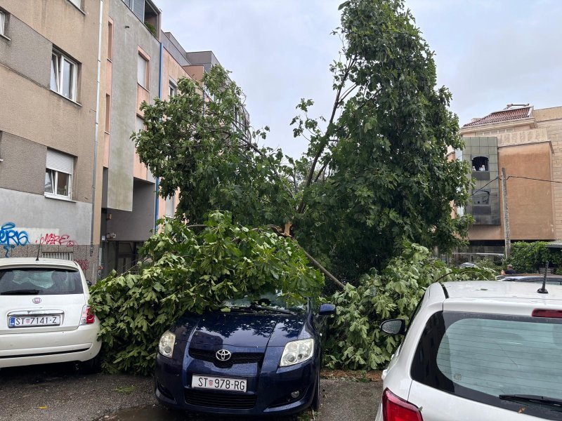 Nevrijeme u Splitu
