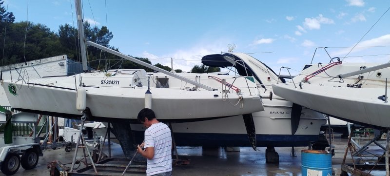 Šteta na brodovima nakon oluje u Splitu
