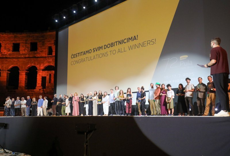 Svečana dodjela Zlatnih arena 72. Pulskog filmskog festivala