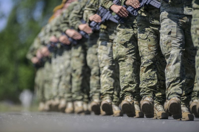 Uvježbavanje pješačkih postroja za mimohod