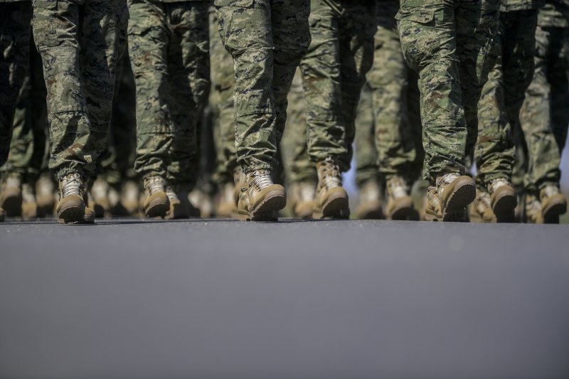 Uvježbavanje pješačkih postroja za mimohod