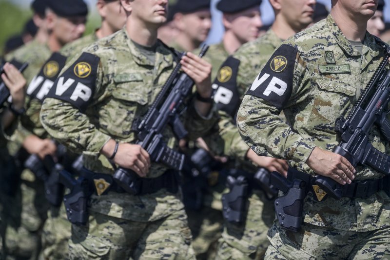 Uvježbavanje pješačkih postroja za mimohod