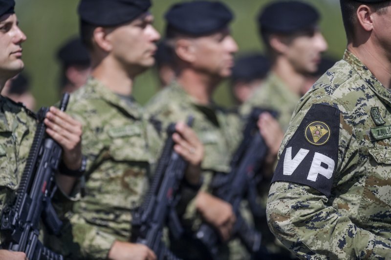 Uvježbavanje pješačkih postroja za mimohod
